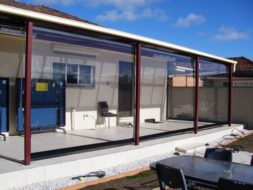 Clear PVC Patio Blinds