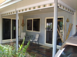 Zip screen Fabric Patio Blind