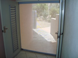 Side Channel Fabric Patio Verandah Blinds