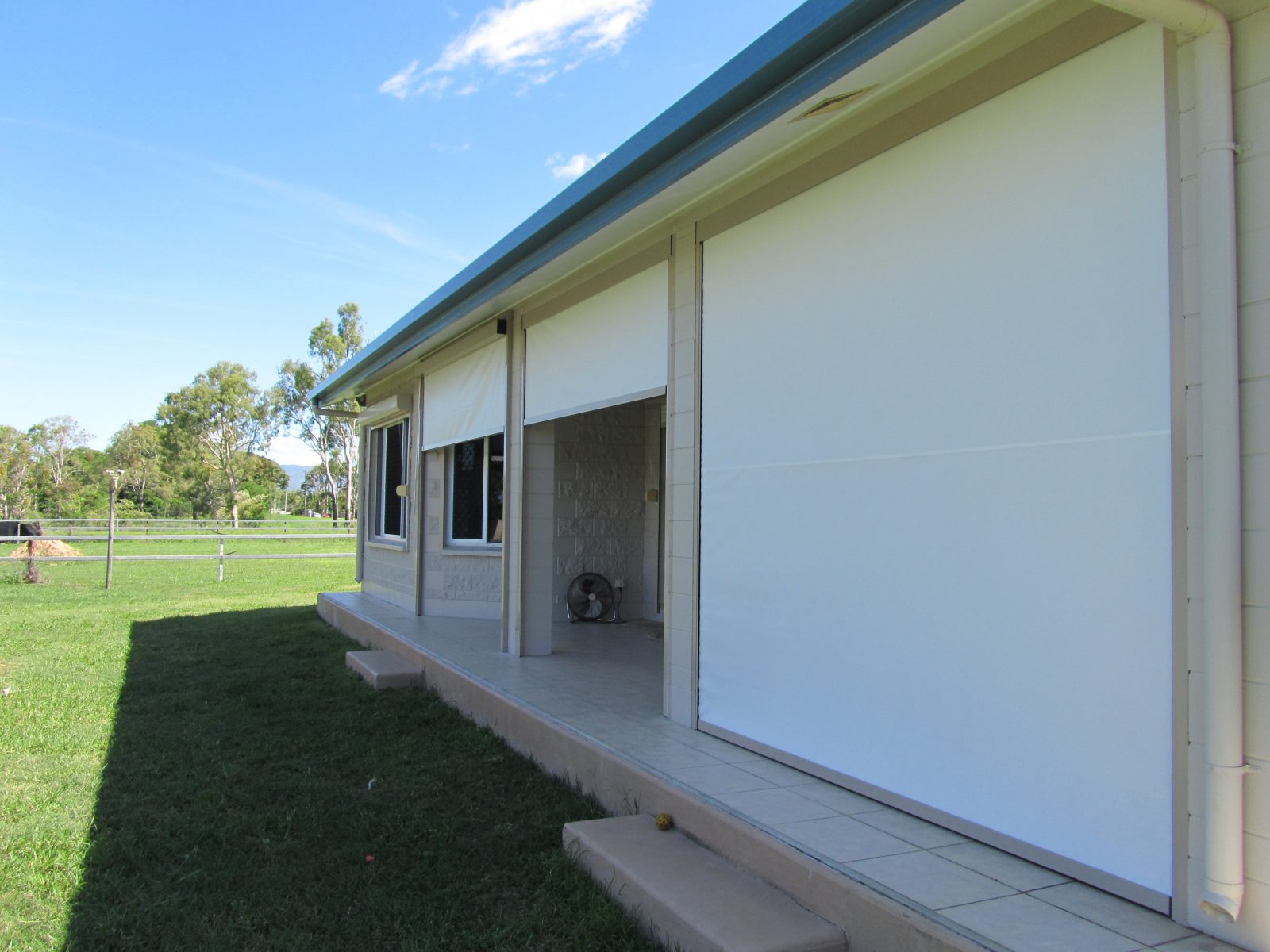 UPGRADE TO OUR HIGH TENSILE PATIO BLIND FABRICS