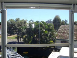 Side Channel Fabric Patio Verandah Blinds
