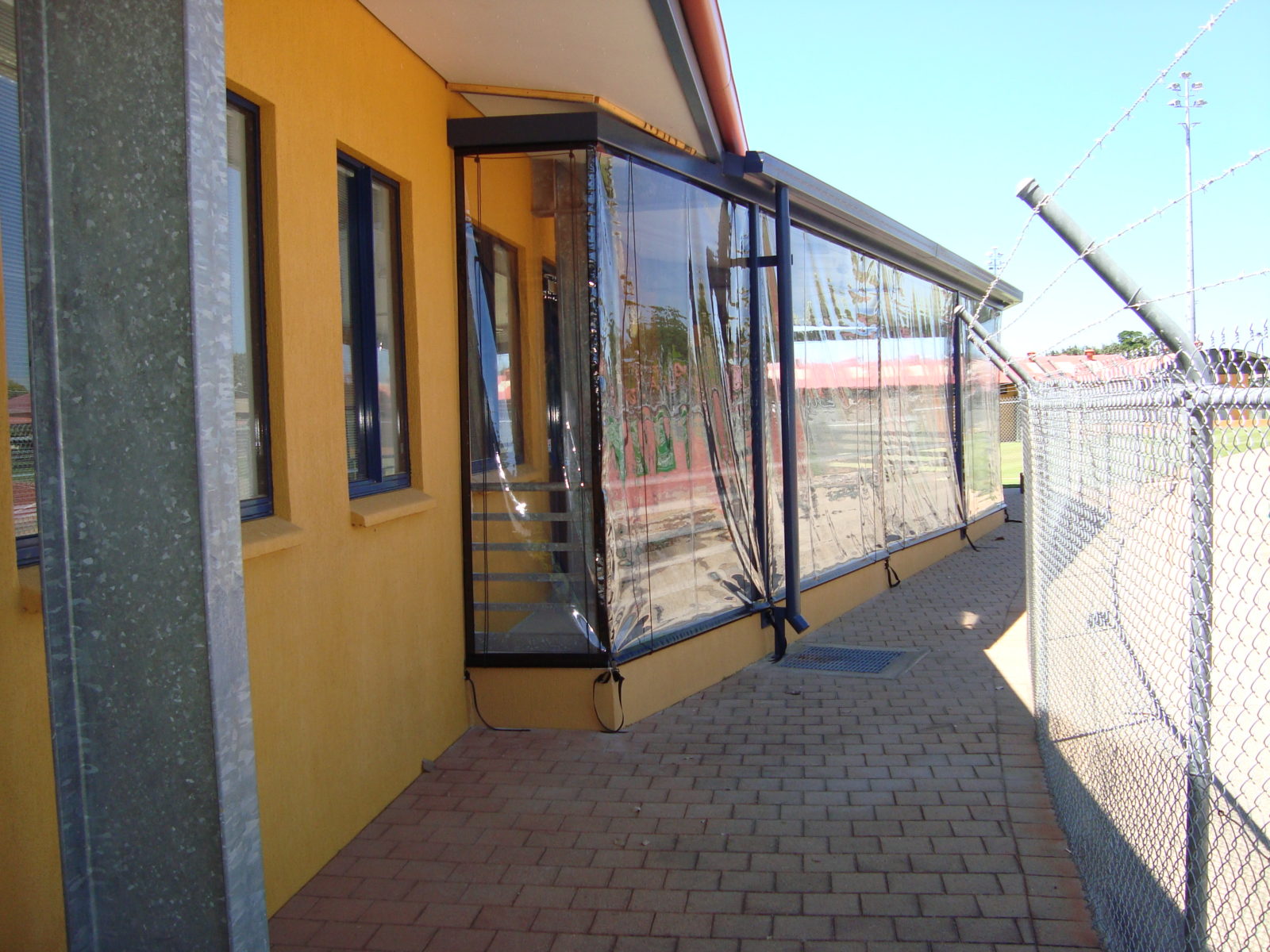 BLINDS AND AWNINGS FOR WEATHER CONTROL